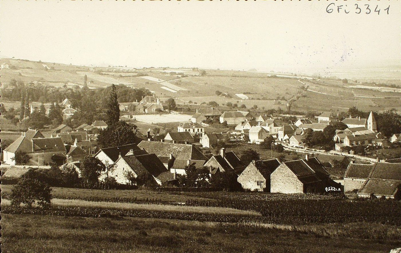 Saint-Vallerin. Vue générale.