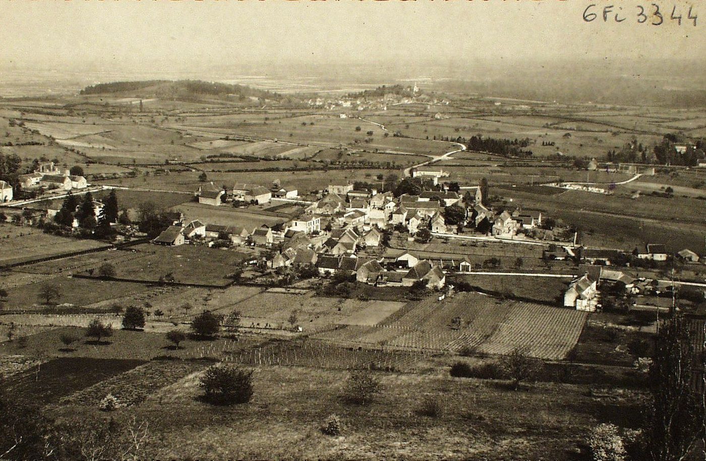 Saint-Vallerin. Vue générale.