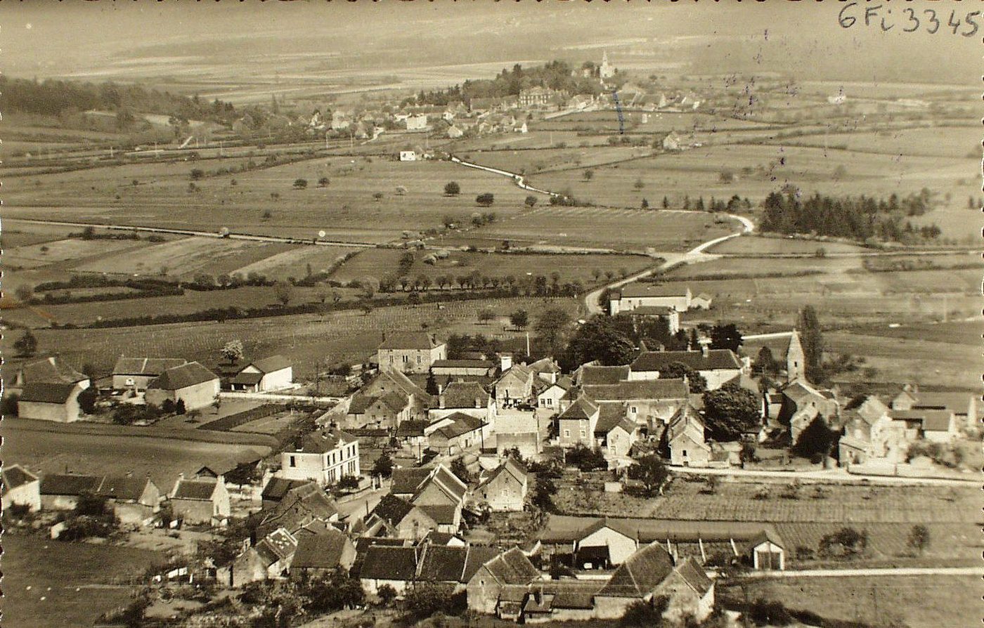Saint-Vallerin. Vue générale.