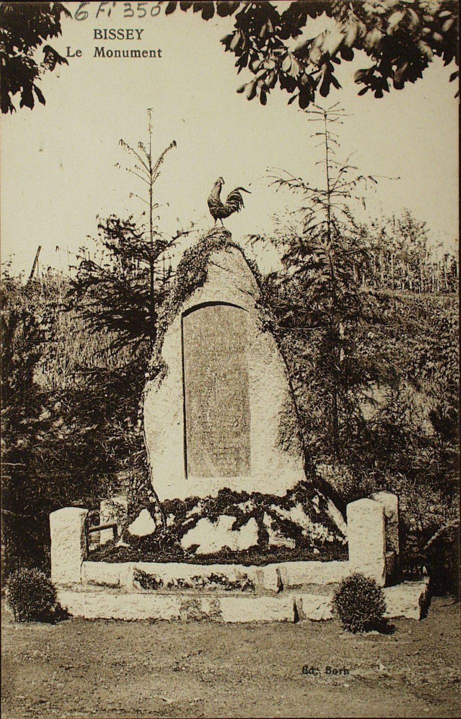 Bissey. Le monument.