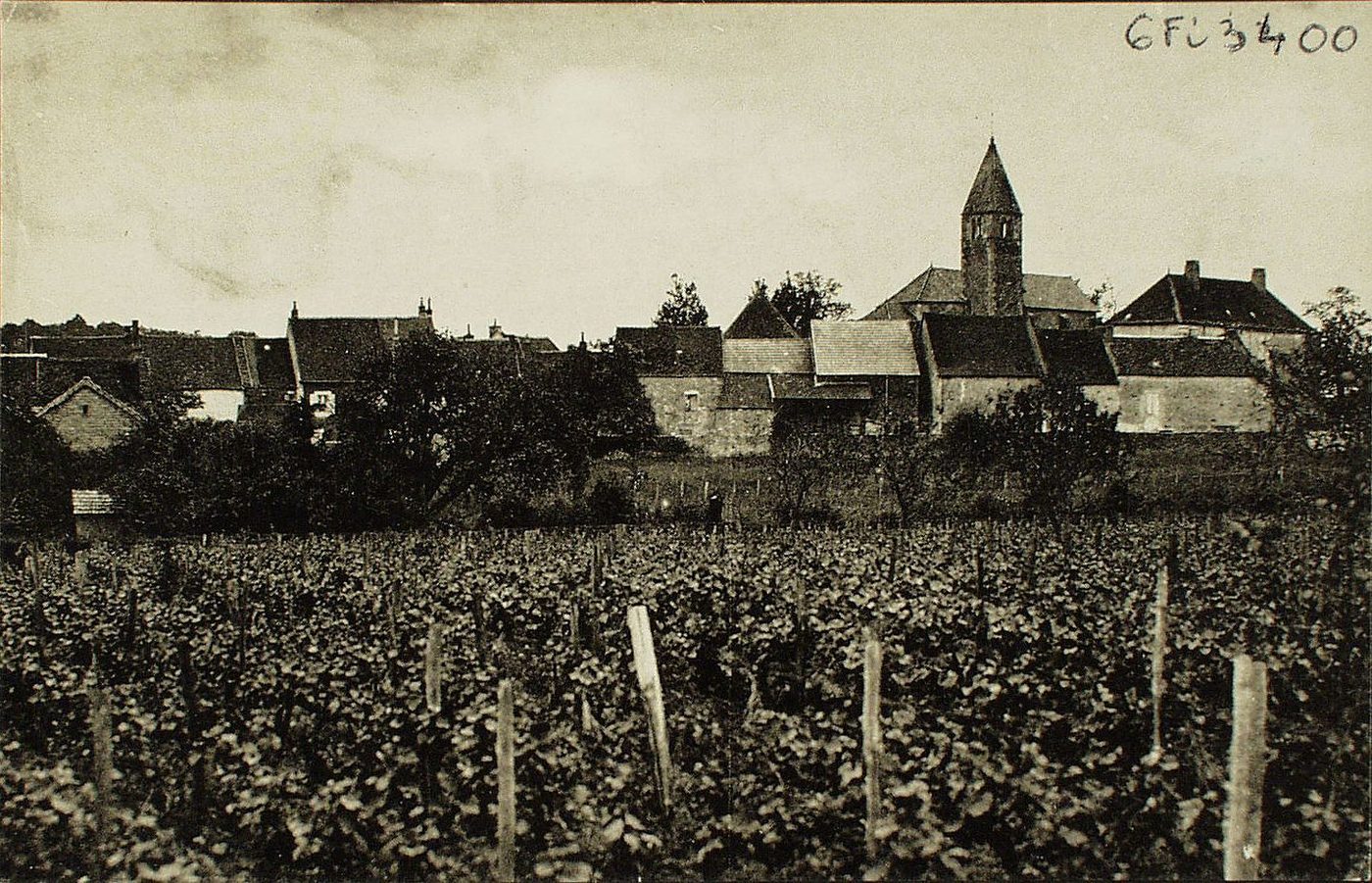 Saules. Vue générale. Côté Nord.
