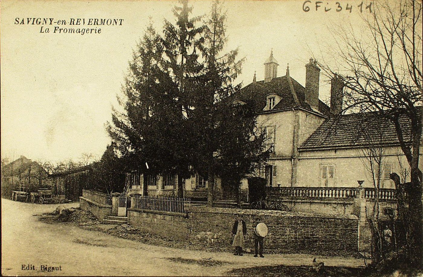 Savigny-en-Revermont. La fromagerie.