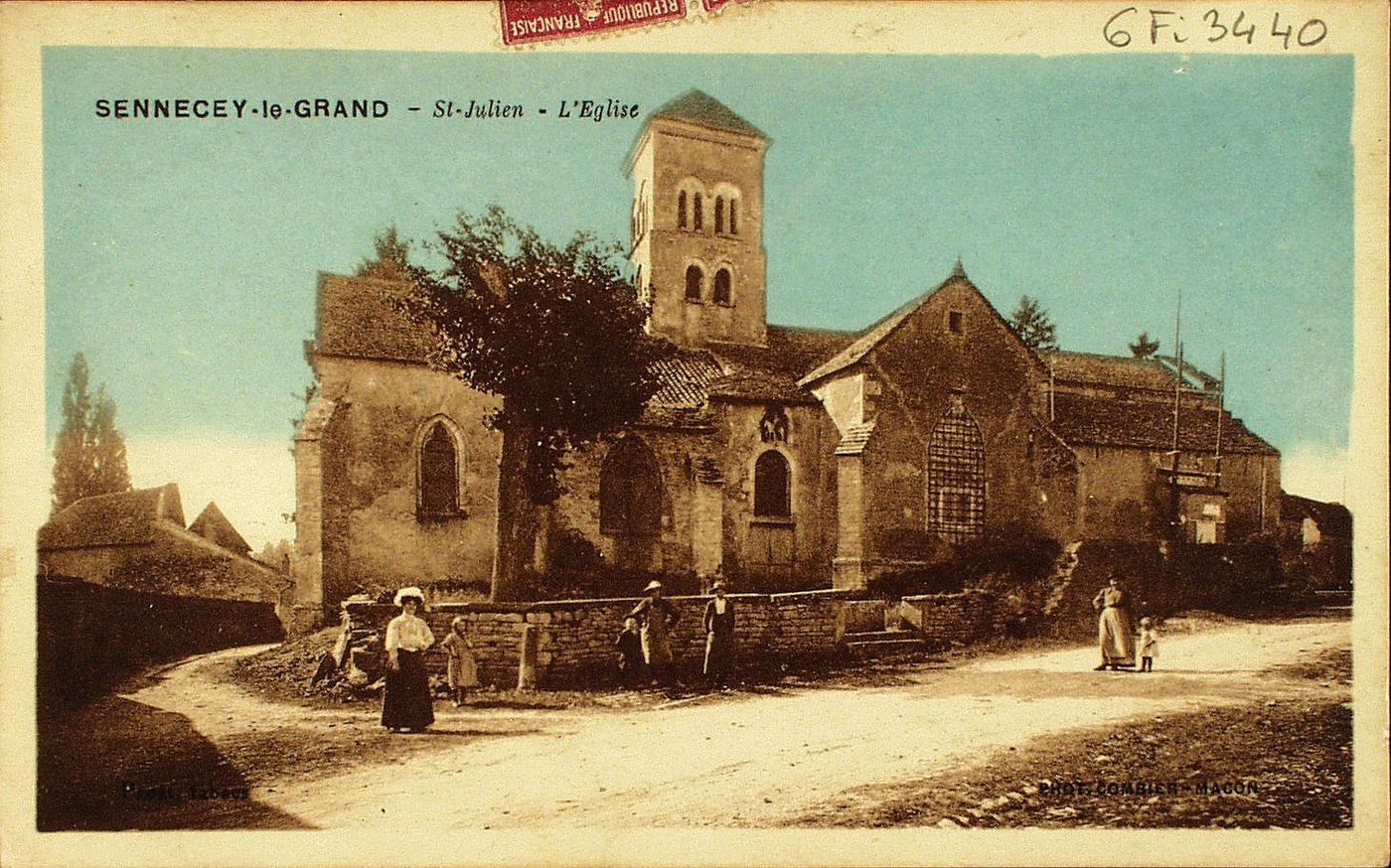 Sennecey-le-Grand. Saint-Julien. L'église.