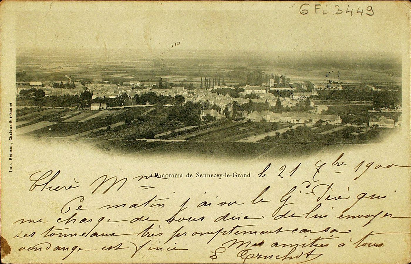Panorama de Sennecey-le-Grand.