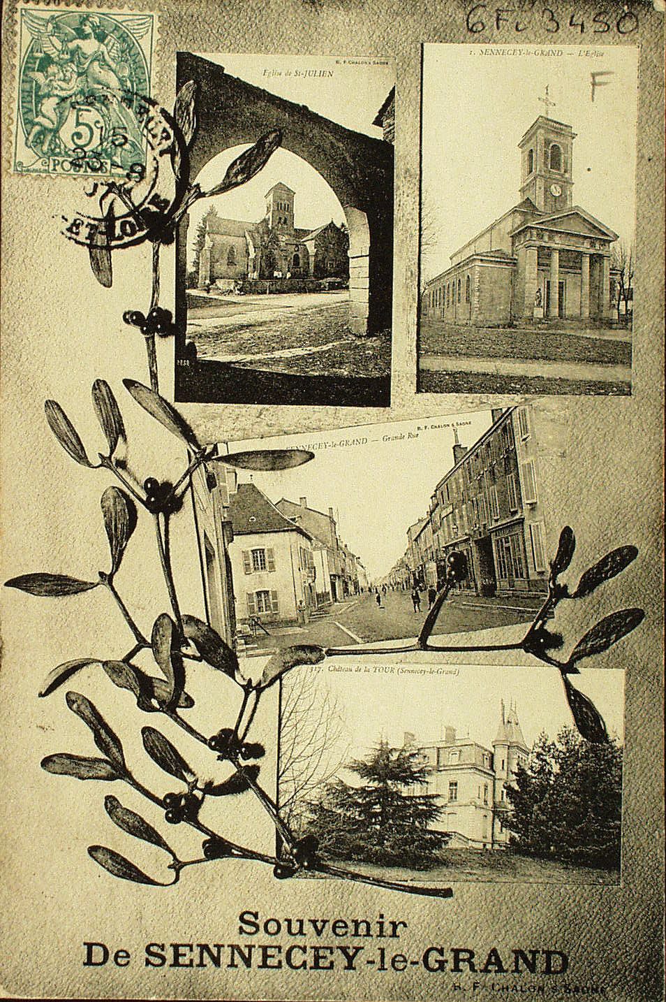 Souvenir de Sennecey-le-Grand.