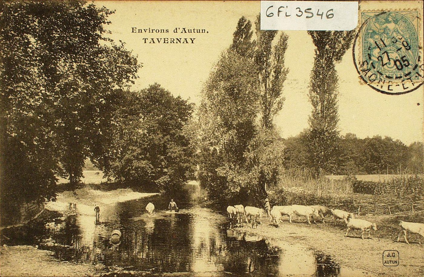 Environs d'Autun. Tavernay.