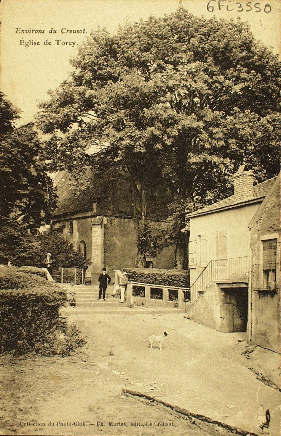 Environs du Creusot. Eglise de Torcy.