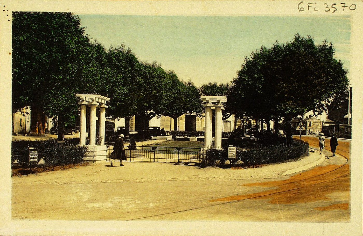 Tournus. Le nouveau square.