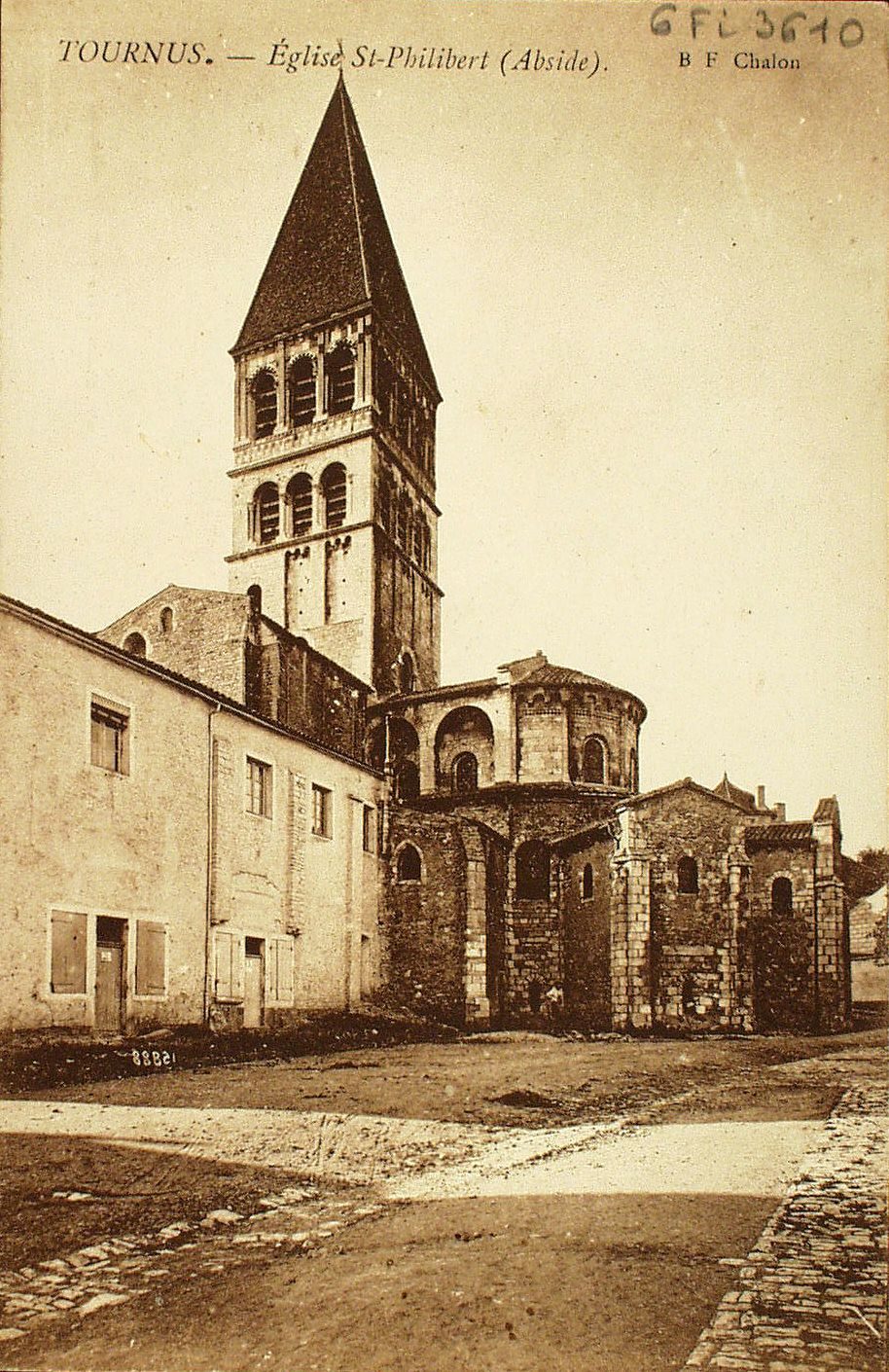 Tournus. Eglise Saint-Philibert (abside).