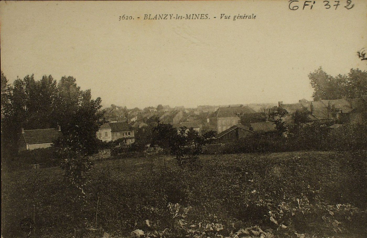 Blanzy-les-Mines. Vue générale.