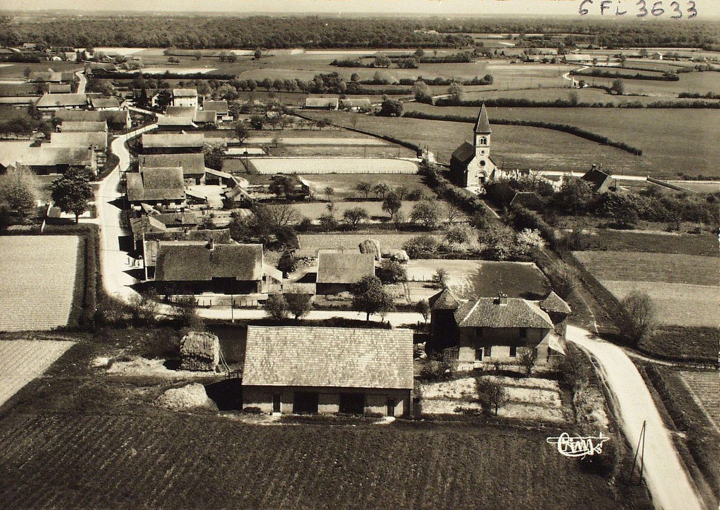Toutenant. Vue générale.