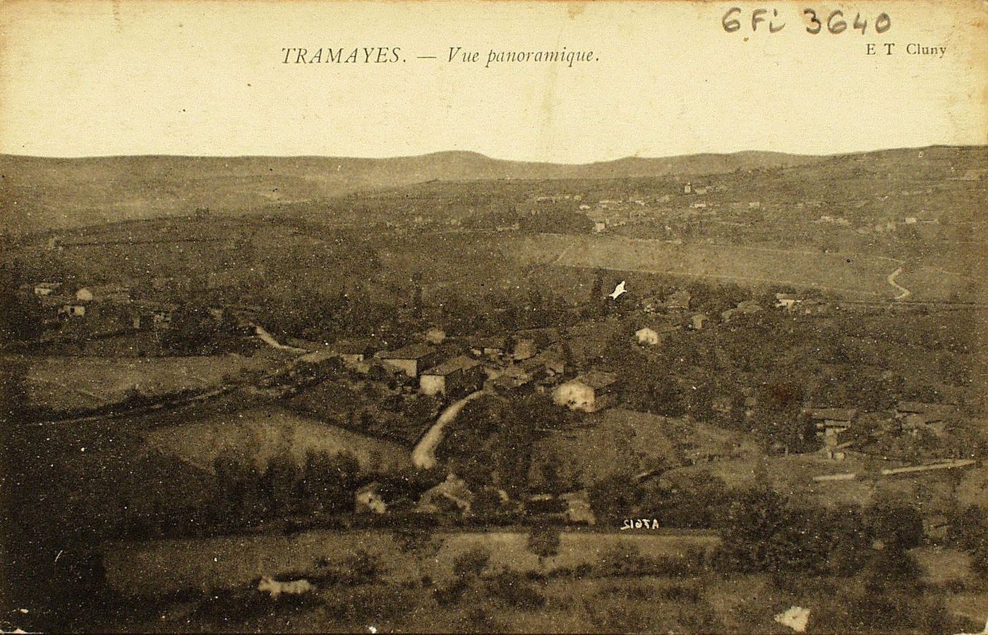 Tramayes. Vue panoramique.