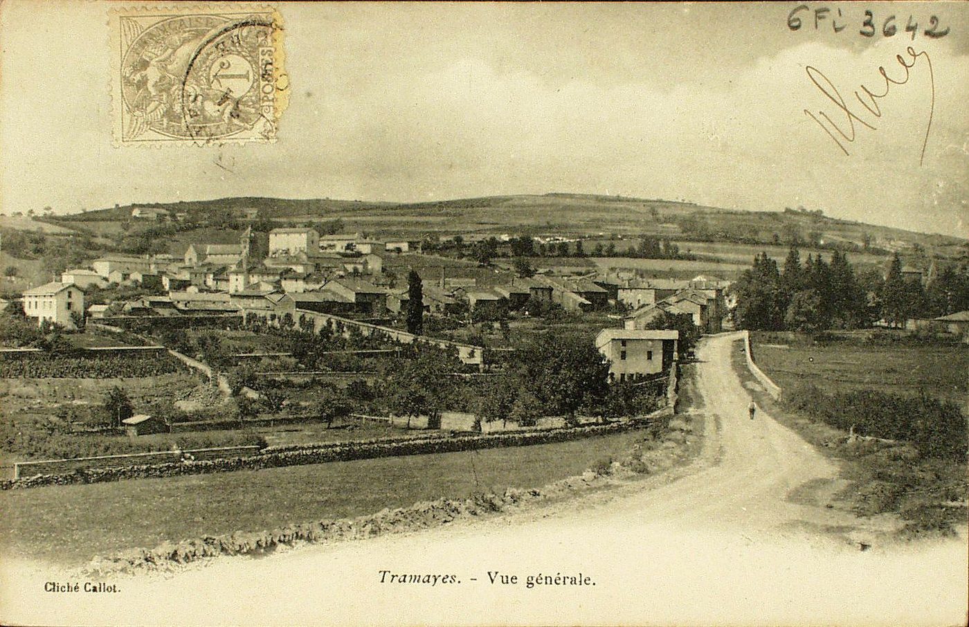Tramayes. Vue générale.