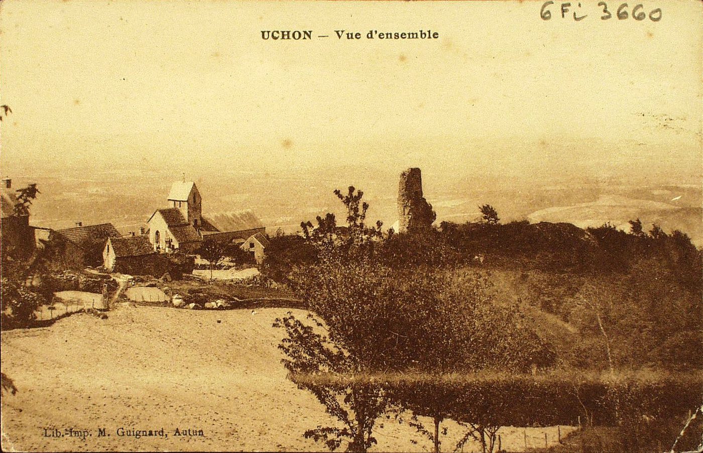 Uchon. Vue d'ensemble.