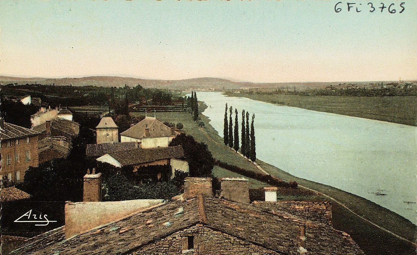 Le Villars. Vallée de la Saône depuis le clocher.