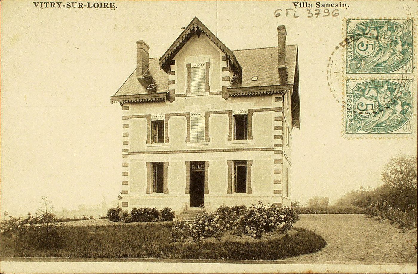 Vitry-sur-Loire. Villa Sanesin.