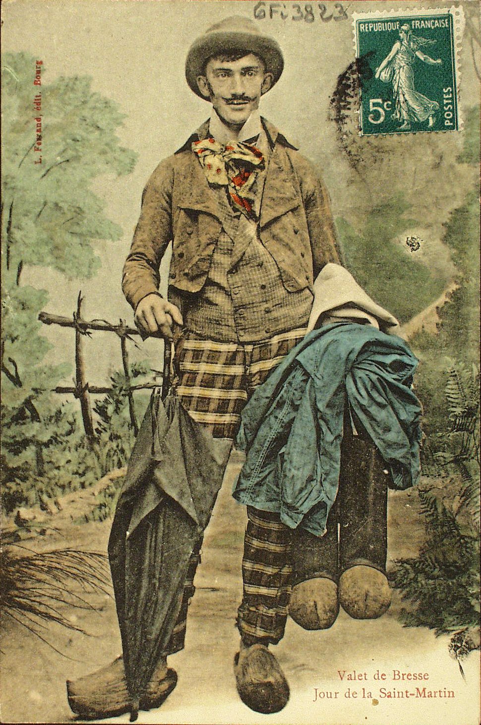 Valet de Bresse. Jour de la Saint-Valentin.