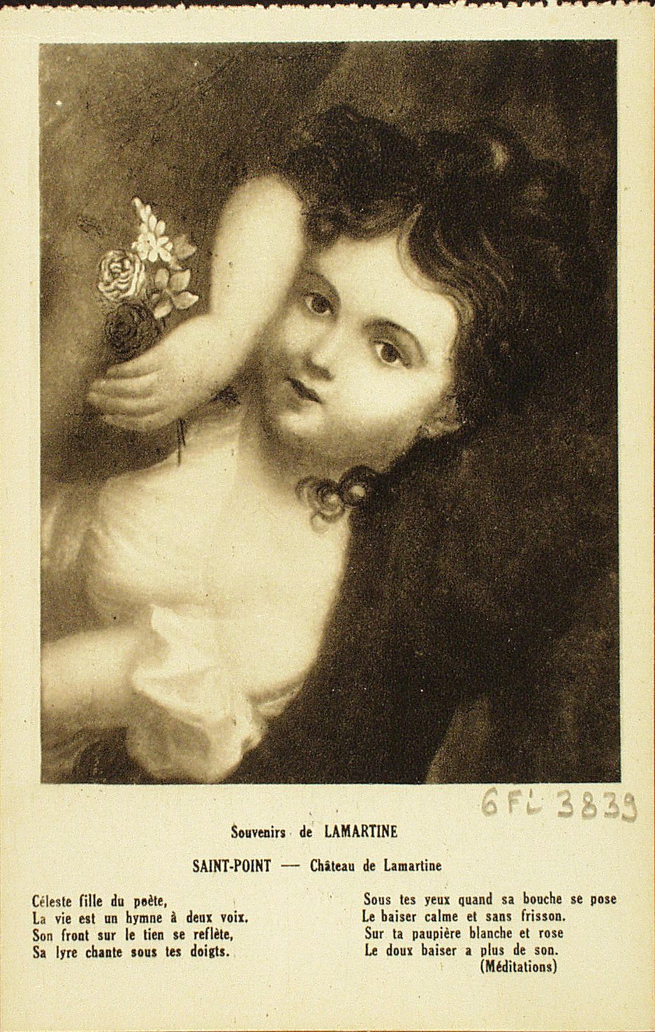 Souvenirs de Lamartine. Saint-Point. Château de Lamartine.