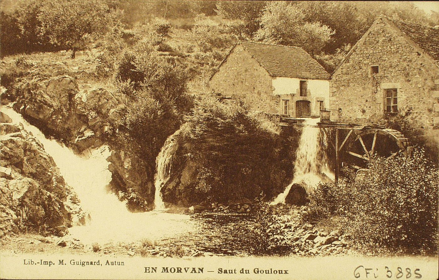 En Morvan. Saut du Gouloux.