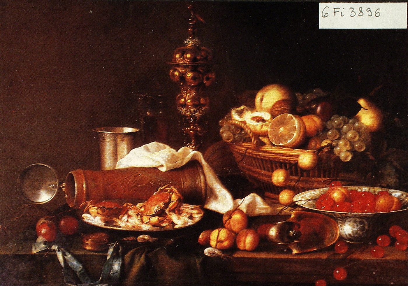 Musée Denon. Chalon-sur-Saône. Jan Davidsz de Heem (1606-1684). Ecole hollandaise.