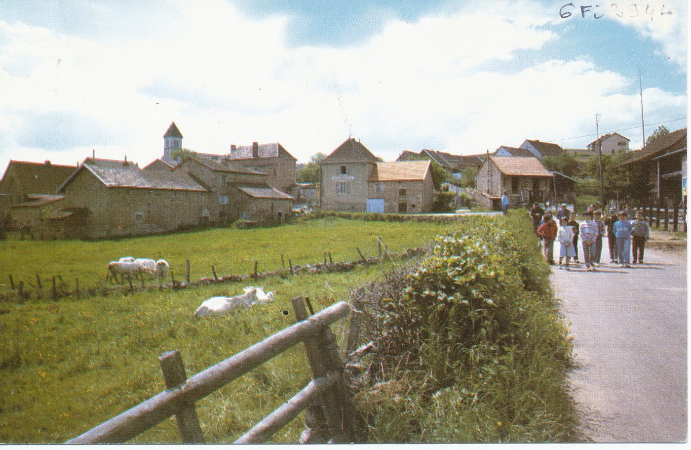 Châtenay-sous-Dun. Fête cantonale le 20 juillet 1986.