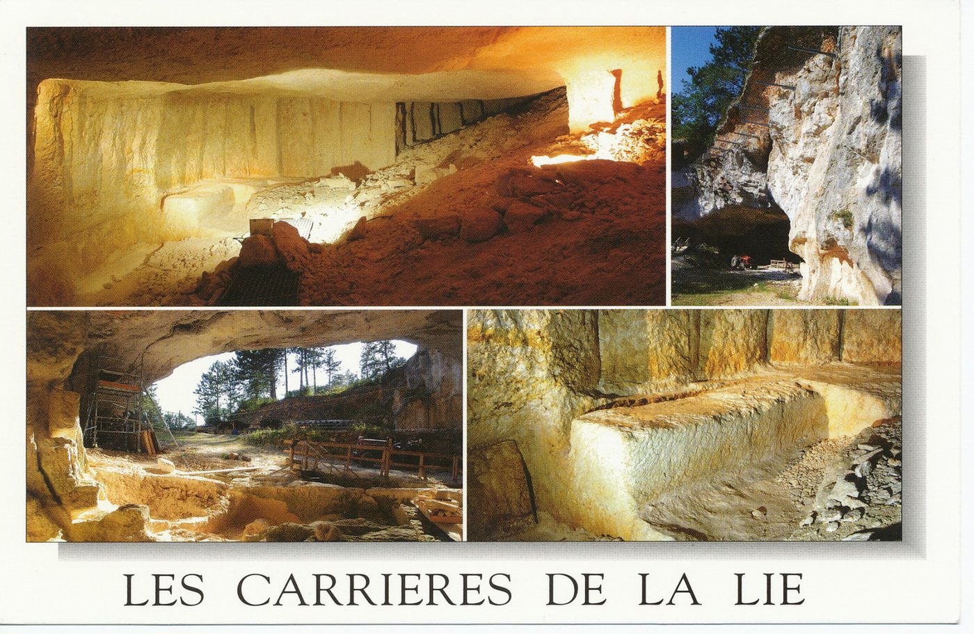 En Mâconnais (Bourgogne du Sud). La Roche-Vineuse (Saône-et-Loire). Autrefois Saint-Sorlin. Les carrières de la Lie N°7. Zone Nord : exploitation de sarcophages en galerie, époque gallo-romaine et mérovingienne.