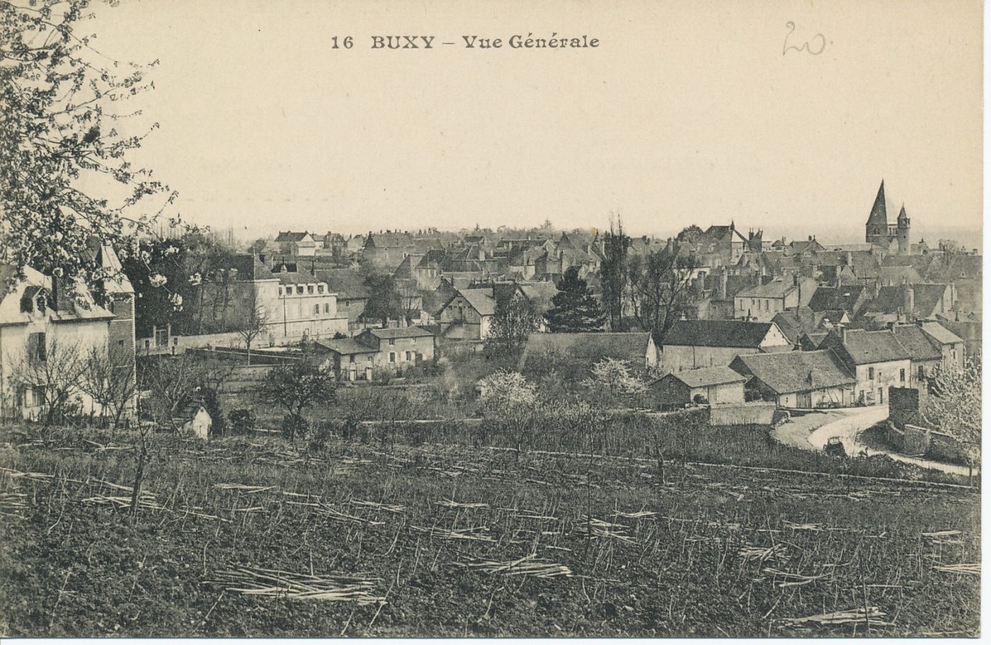 Buxy. Vue générale.
