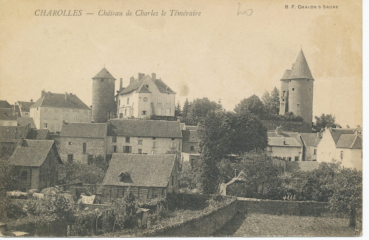 Charolles. Château de Charles le Téméraire.