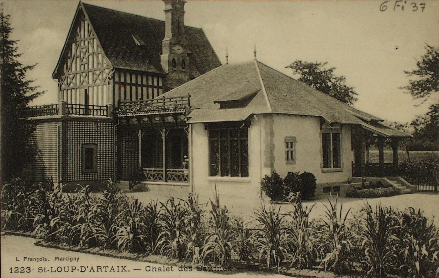 Saint-Loup-d'Artaix. Chalet des Baumes.