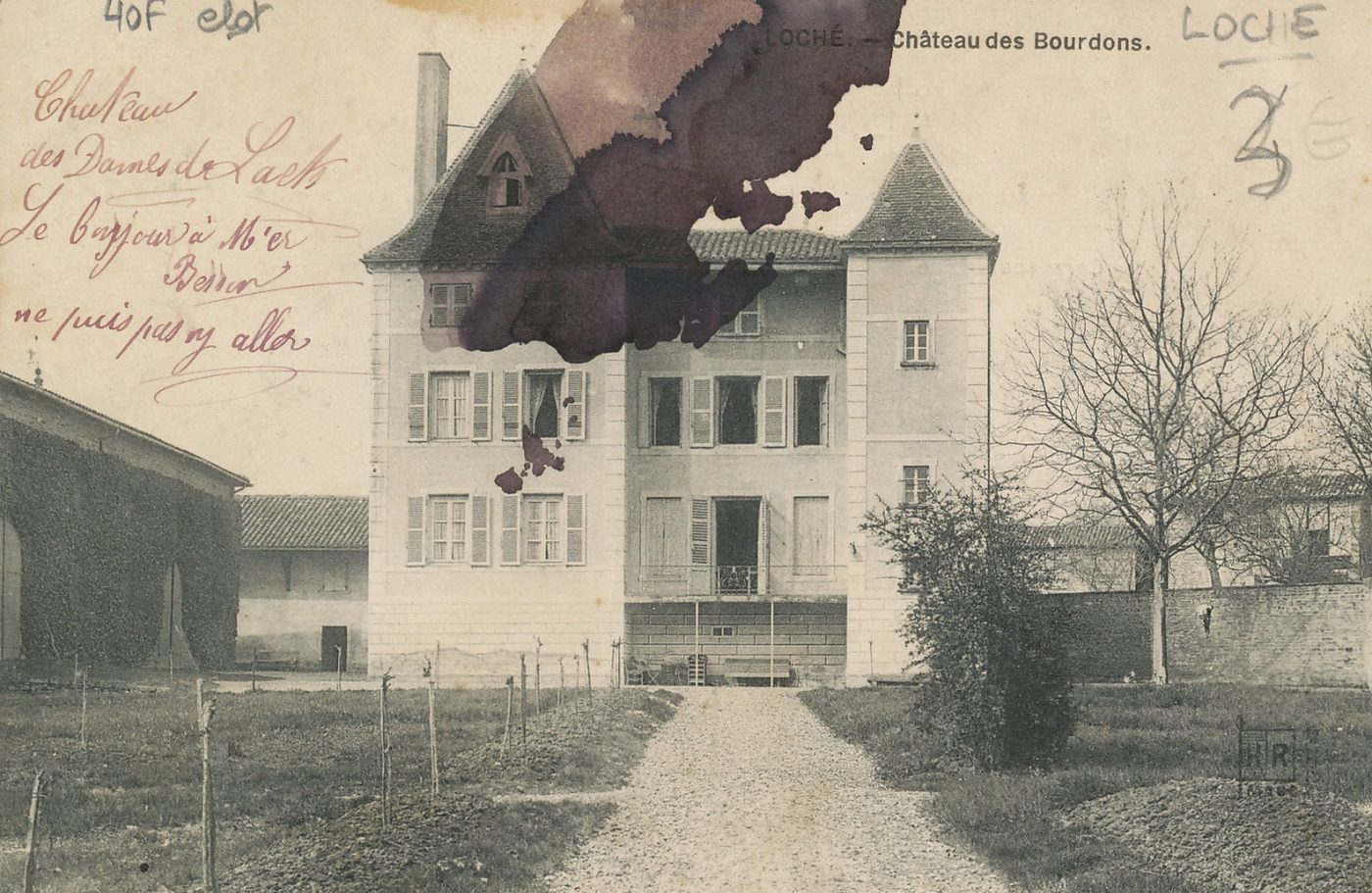 Loché. Château des Bourdons.