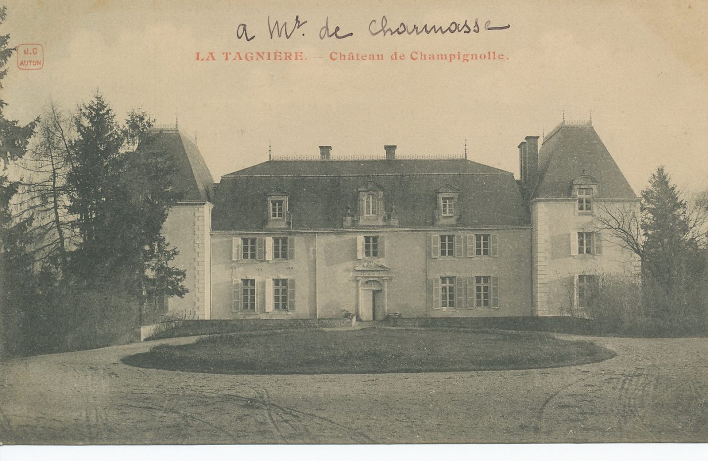 La Tagnière. Château de Champignolle.
