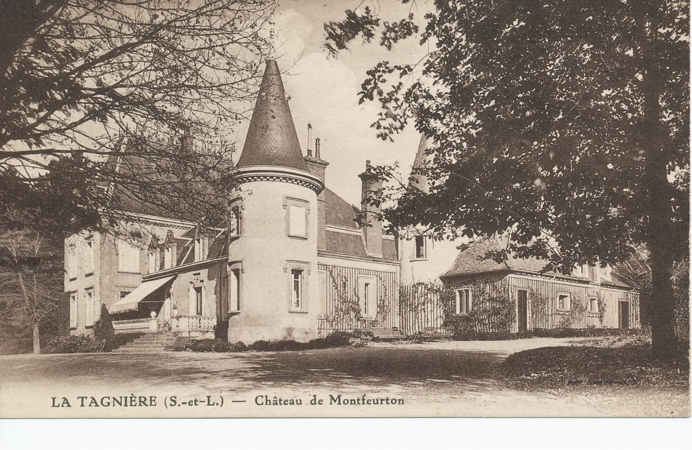 La Tagnière. Château de Montfeurton.