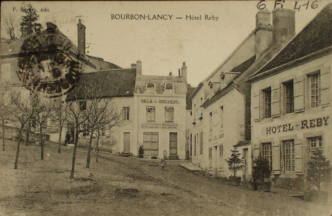 Bourbon-Lancy. Hôtel Reby.