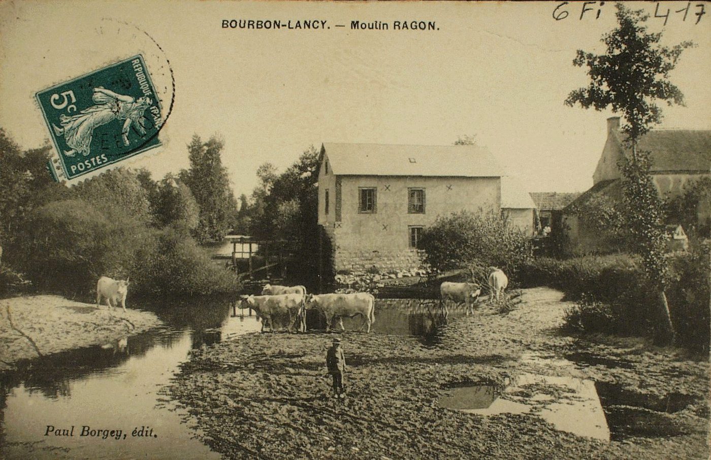 Bourbon-Lancy. Moulin Ragon.