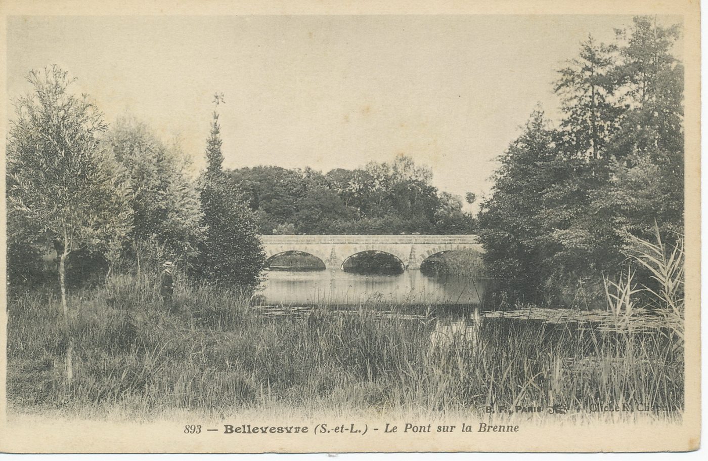Bellevesvre. Le pont sur la Brenne.