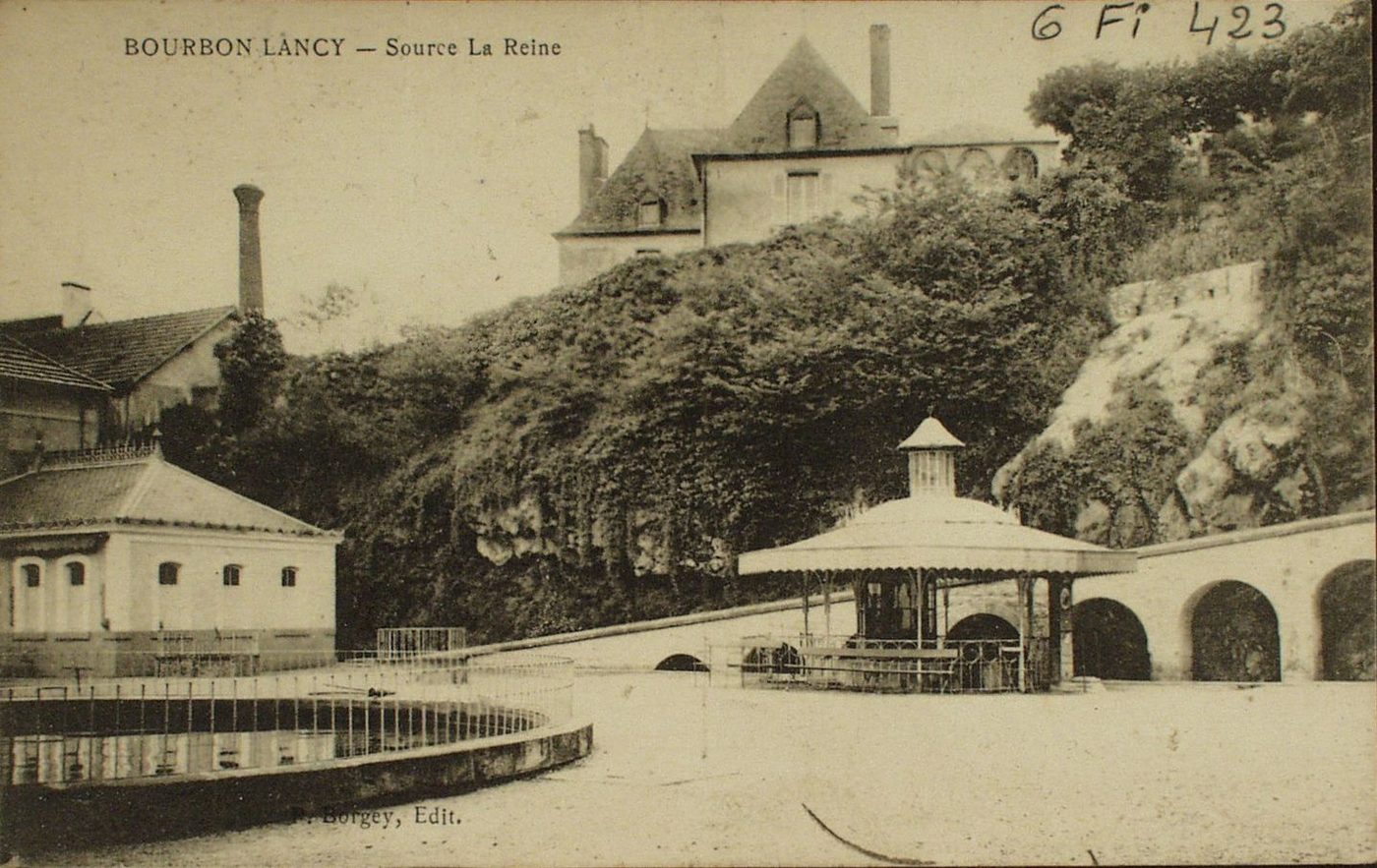 Bourbon-Lancy. Source la Reine.