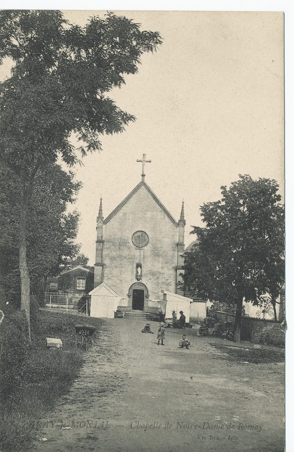 Paray-le-Monial. Chapelle de Notre-Dame de Romay.