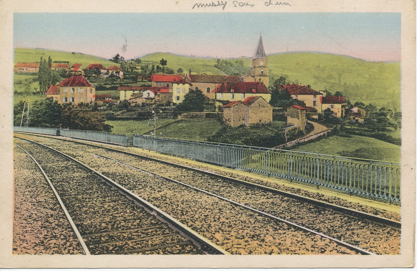 Mussy-sous-Dun. Vue générale.