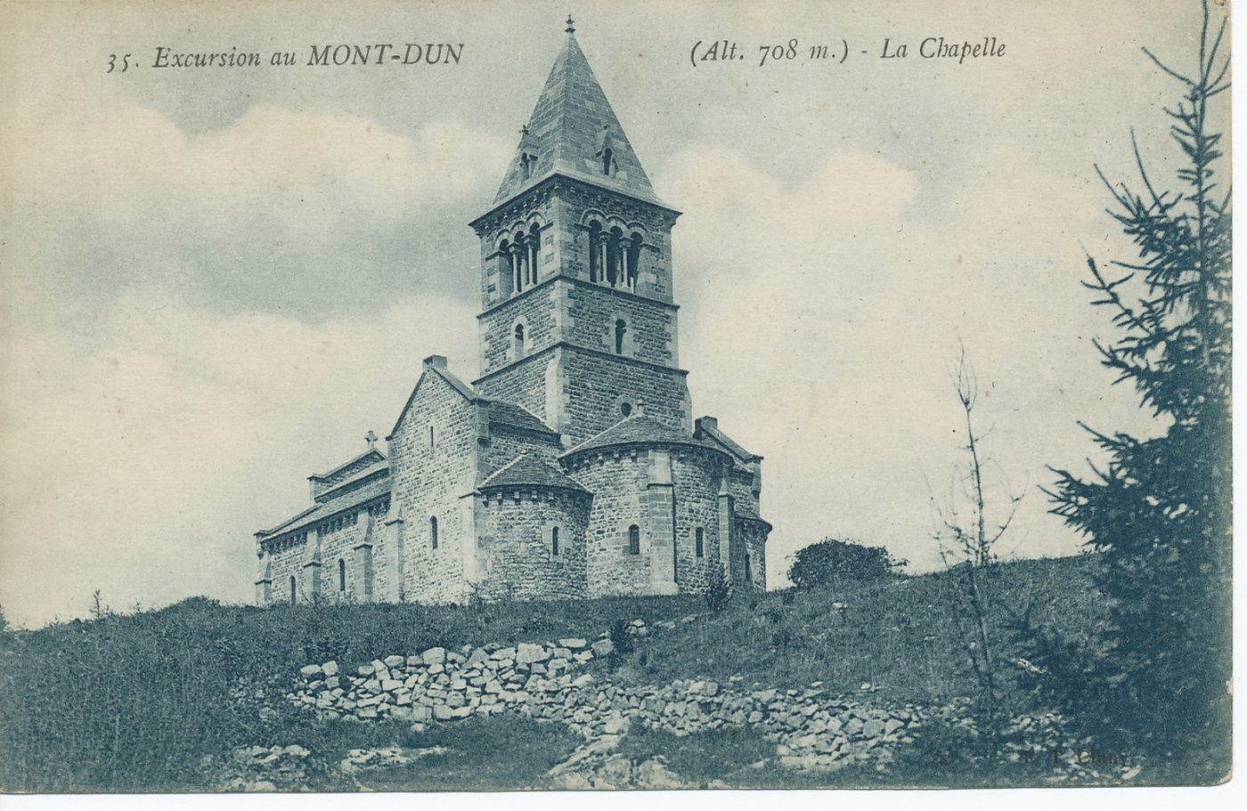 Excursion au Mont-Dun, (alt. 708 m). La Chapelle.