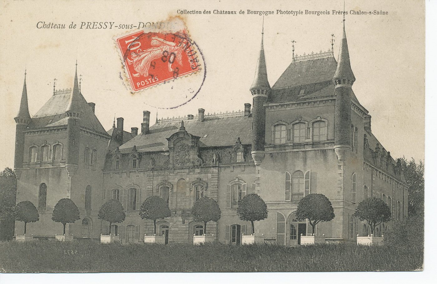 Château de Pressy-sous-Dondin.