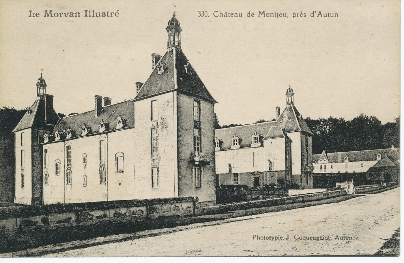 Le Morvan illustré. Château de Montjeu, près d'Autun.