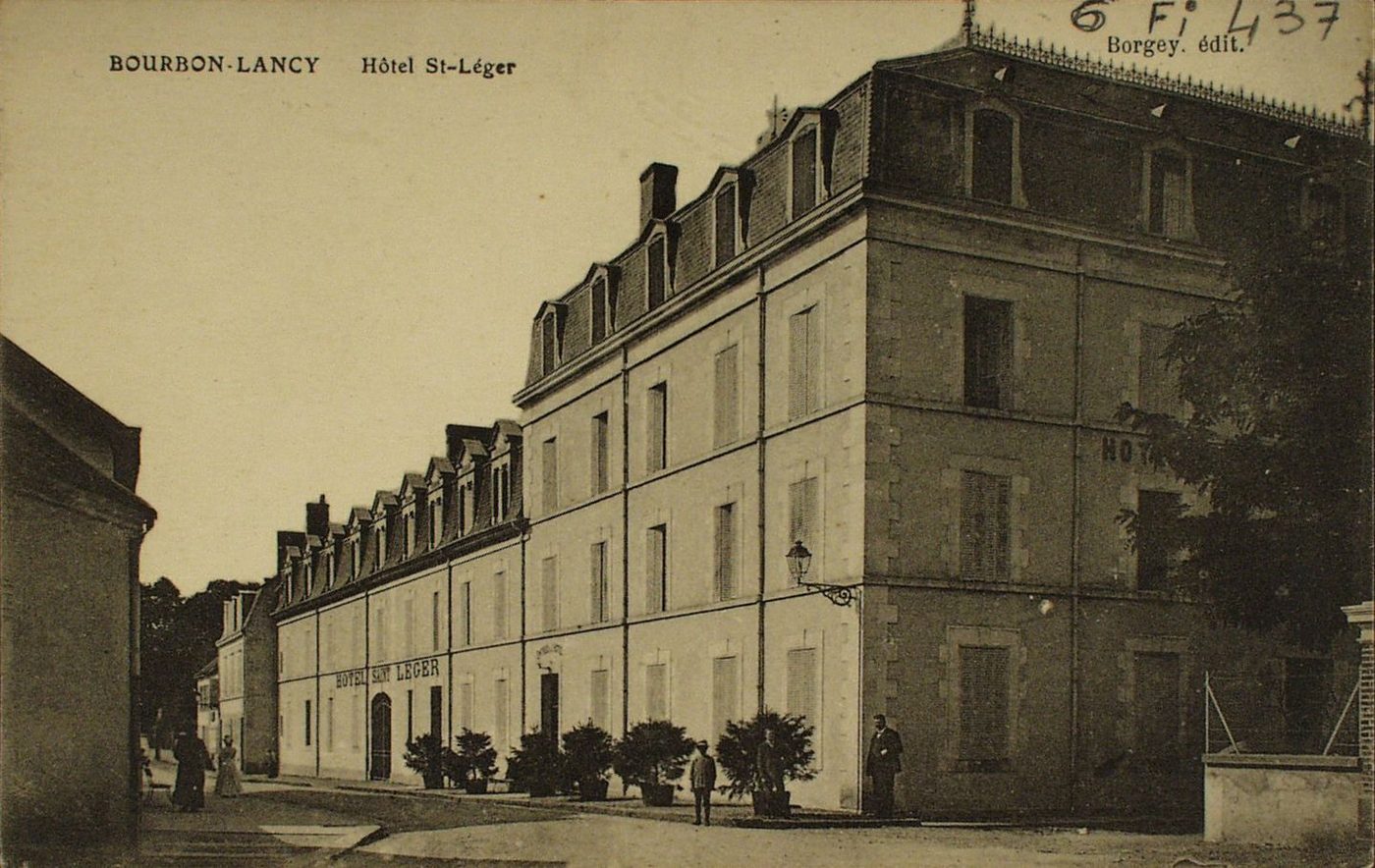 Bourbon-Lancy. Hôtel Saint Léger