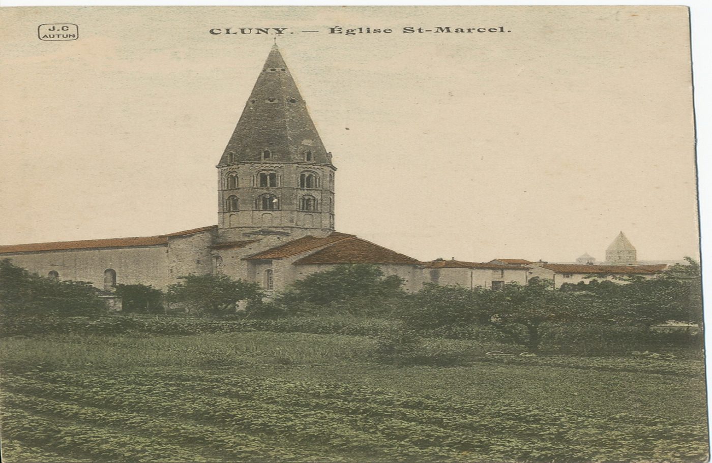 Cluny. Eglise Saint-Marcel.