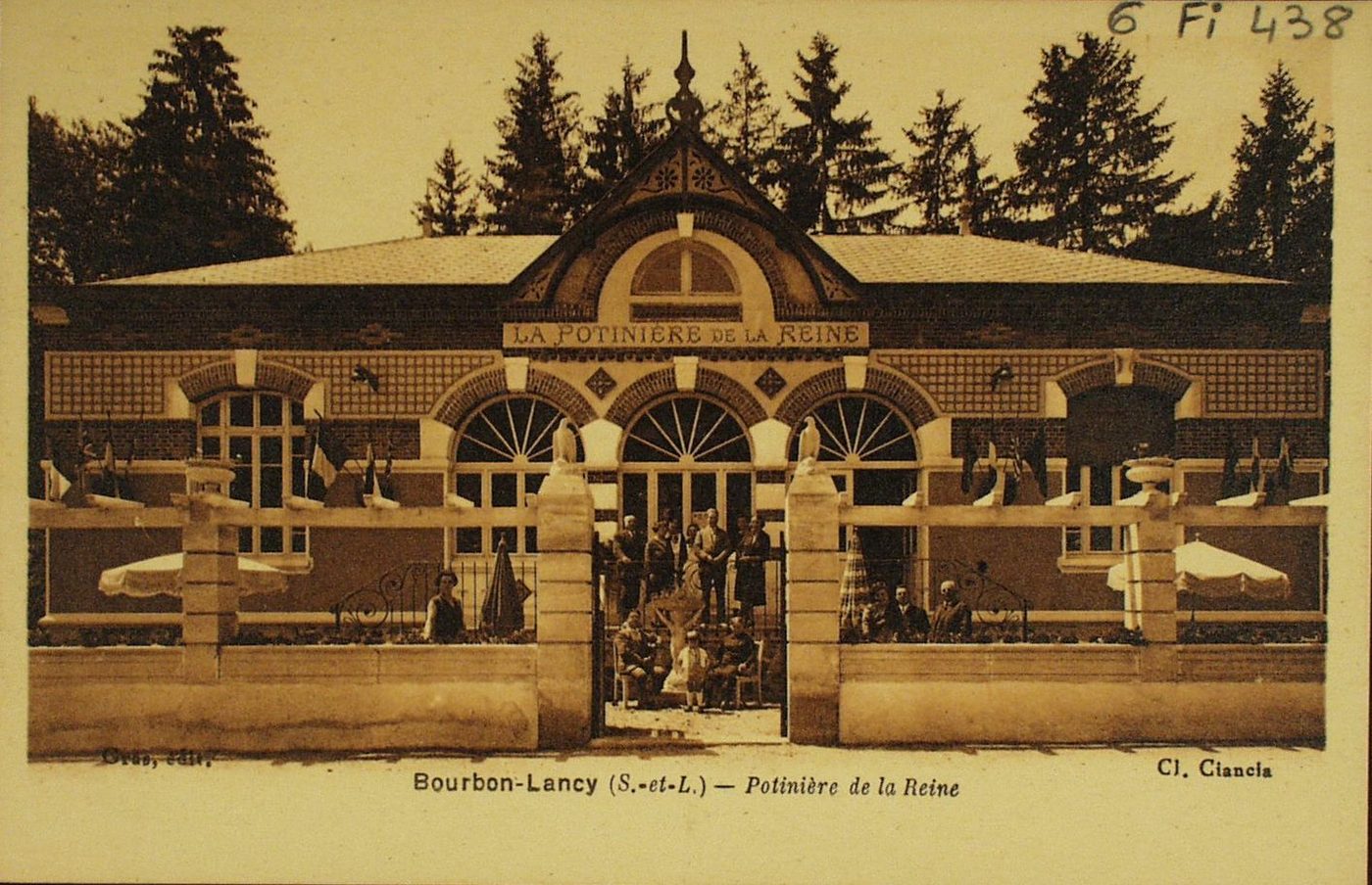Bourbon-Lancy. Potinière de la Reine.