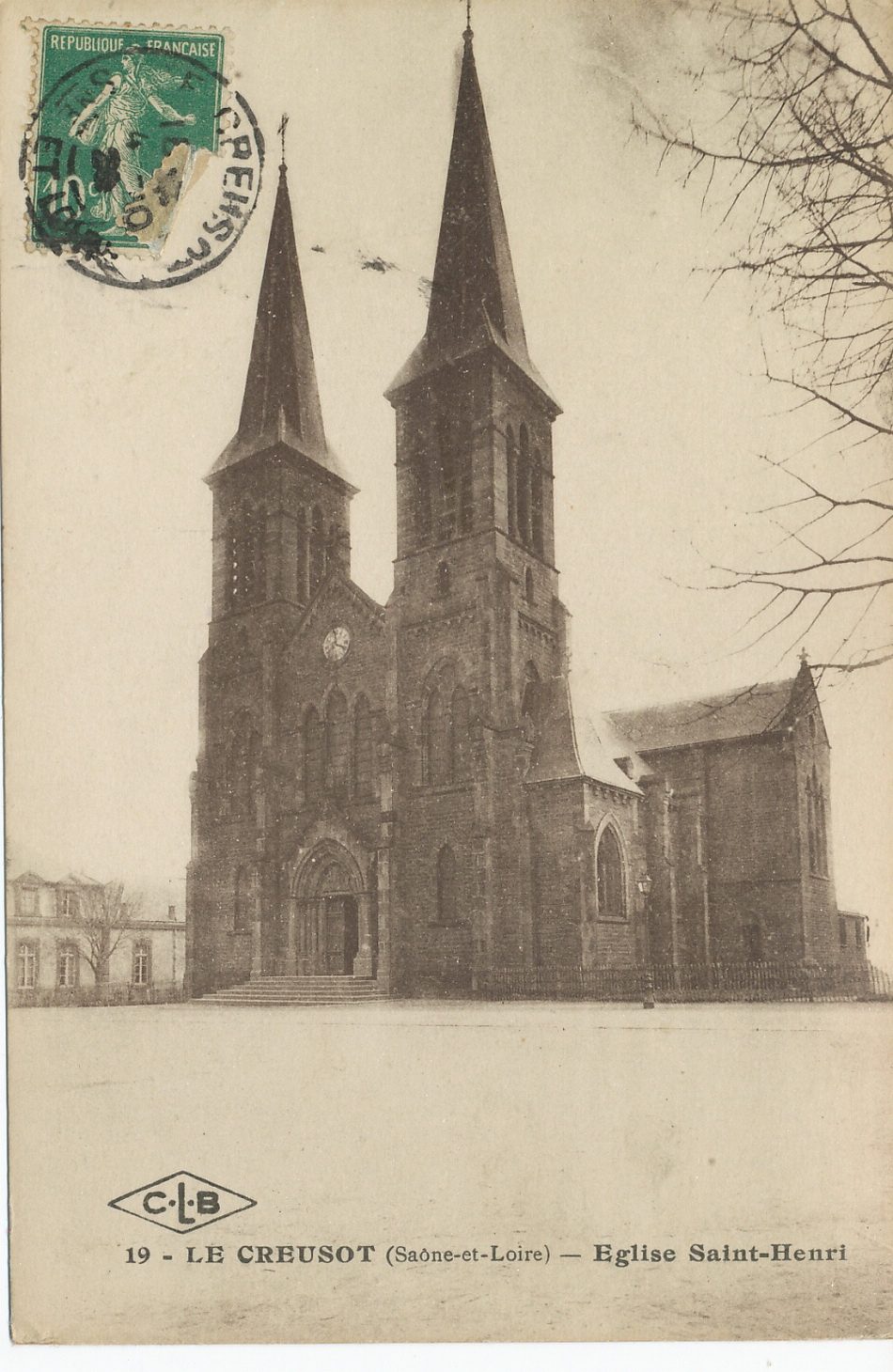 Le Creusot. Eglise Saint-Henri.