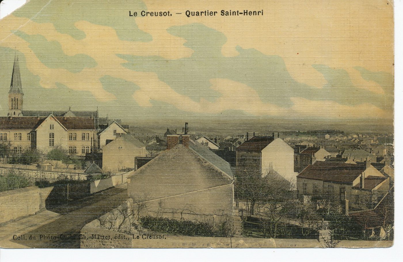 Le Creusot. Quartier Saint-Henri.
