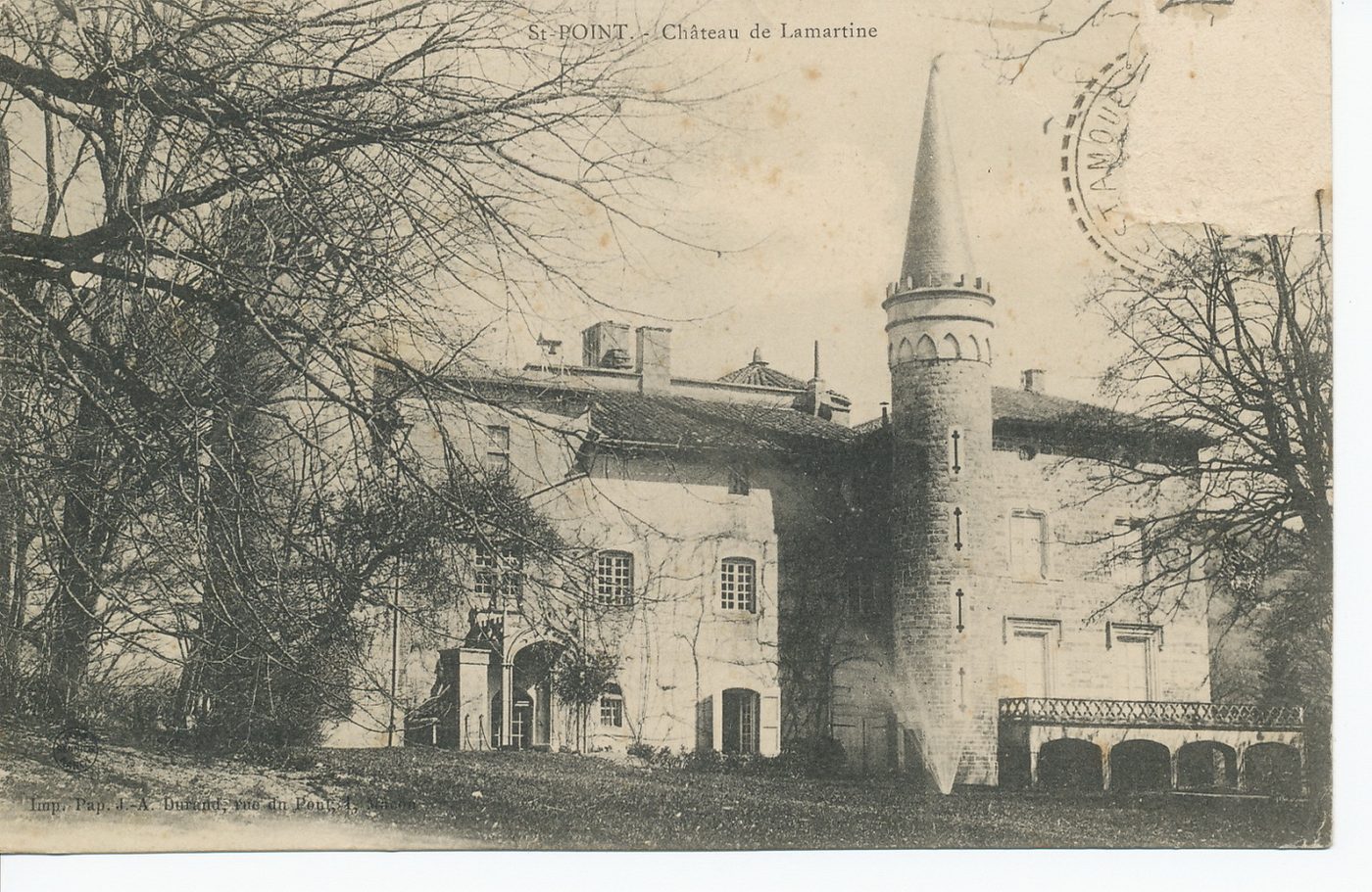 Saint-Point. Château de Lamartine.