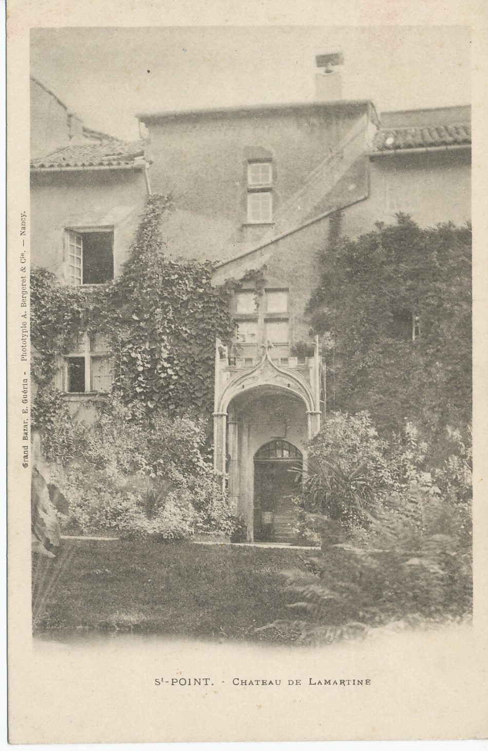 Saint-Point. Château de Lamartine.