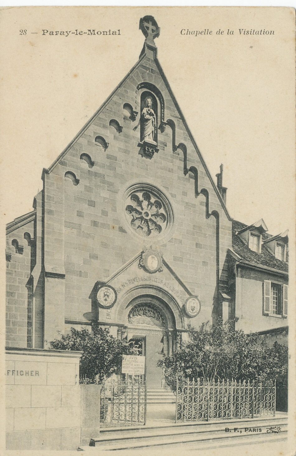 Paray-le-Monial. Chapelle de la Visitation.