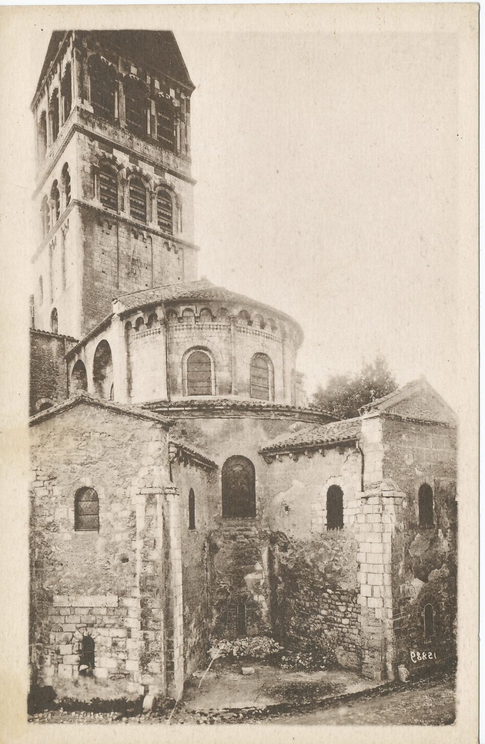 Tournus. Eglise Saint-Philibert. Abside (détail).